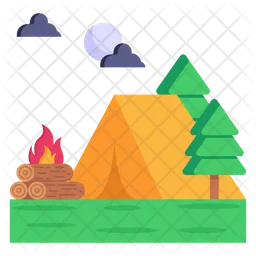 Campsite  Icon