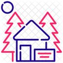 Campsite reservation  Icon