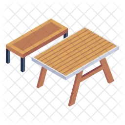 Campsite Table  Icon