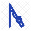 Linha De Pesca Pesca Simples Icon