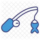 Vara De Pescar Pescar Peixe Icon