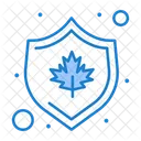 Canada Leaf Security Icon