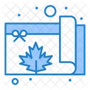 Canada Leaf Map Icon