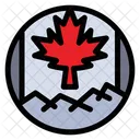 Canada Flag Leaf Icon