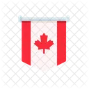 Canada Flag Landmark Icon
