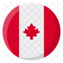 Canada Canadian Flag 아이콘