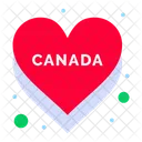 Amor canadense  Ícone