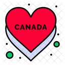 Amor de canadá  Icono