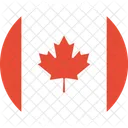 Canada Bandera Mundo Icon