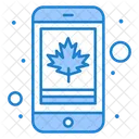 Canada Cell Leaf Icon
