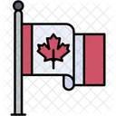 Canada Day Maple Celebration Icon