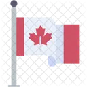 Canada Day Maple Celebration Icon