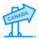 Canada Direction  Icon