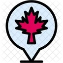 Localizacao No Canada Canada Localizacao Ícone