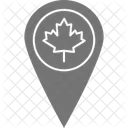 Canada Location  Icône