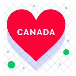 Canada Love  Icon