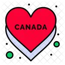 Canada Love Love Country Icon