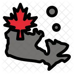 Canada Map  Icon