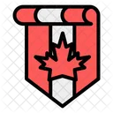 Canada Pennant Canadian Emblem Country Flag Icon