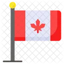Canadian Canada Flag 아이콘