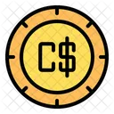 Canadian Dollar Money Currency Icon