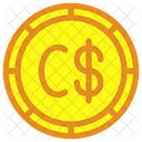 Canadian Dollar Currency Canadian Currency Icon