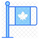 Canadian Canada Flag Icône