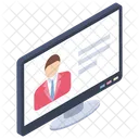Canal De Noticias Apresentador De Noticias Reporter De Noticias Ícone