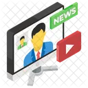Noticias Canal De Noticias Jornalismo Icon