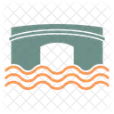 Canal Bridge Civil Engineering Icon