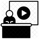 Chaine Logo Media Icône