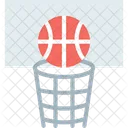 Canasta de baloncesto  Icono