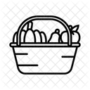 Canasta de cosecha  Icono