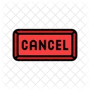 Cancel Close Door Symbol