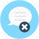 Cancel Chat Delete Icon