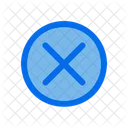 Cross Circle User Interface Icon