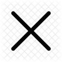 Cancel Close Cross Icon