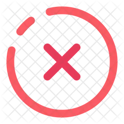 Cancel  Icon