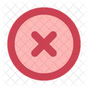 Cancel Cross Error Icon