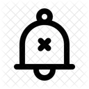 Alarm Cancel Bell Icon