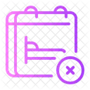 Cancel Booking Cancellation Booking Icon