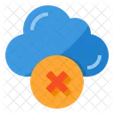 Cancel cloud  Icon