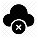 Cancel Cloud Reject Icon