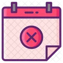 Cancel Date  Icon
