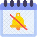 Calendar Date And Time Forbidden Icon