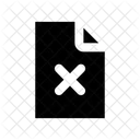 Cancel File  Icon