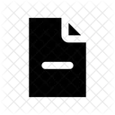 Cancel File Remove File Delete File Icon