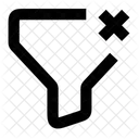 Cancel Filter Icon