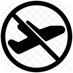 Cancel Flight  Icon