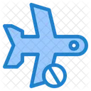 Cancel Flight Plane Icon